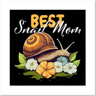 Best Snail Mom Posters and Art